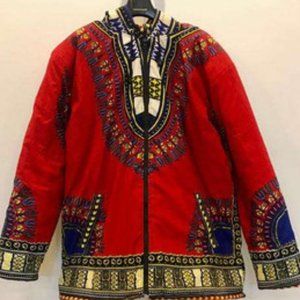 Hooded Unisex Dashiki Jackets